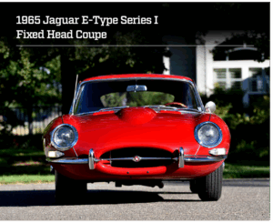 1965 Jaguar E-Type Series I Fixed Head Coupe