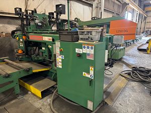 2015 Peddinghaus PCD-1100 Beam Drill Line -1250-600 DG Miter Saw