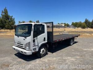 Image of Isuzu NQR Flatbed Truck