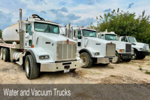Water and Vacuum Trucks