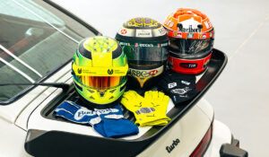 Michael Schumacher 1999 Signed Original Ferrari Helmet
