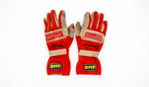 Michael Schumacher 1996 Signed Original Ferrari Gloves