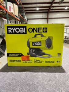 RYOBI ONE+ 18V Cordless Hybrid Forced Air Propane Heater