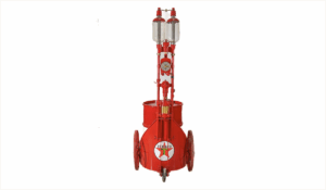 Texaco Mobile Hand Crank Petrol Pump