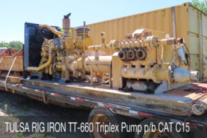 TULSA RIG IRON TT660 Triplex with CAT C15