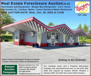 Keenan Auction Company Auction 25-82 Reminder