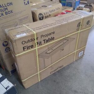 Outdoor Propane fire pit table