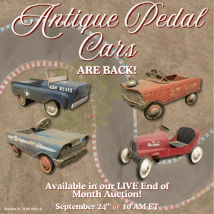 Antique Pedal Cars Auction Image