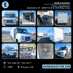 2008 Ford E-450 Step Van Trucks