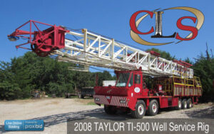 TAYLOR TI-500 Well Service Rig-YD1