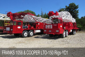 FRANKS 1058 with 69ft Triscope and COOPER LTO-150 with 71ft Mast-YD1