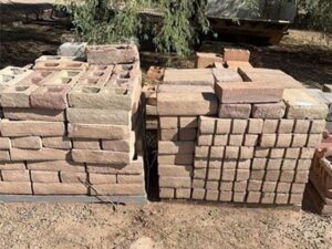2 Pallets of Slump Block
