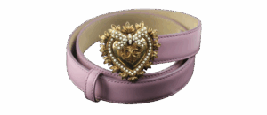 Dolce & Gabbana Luxury Leather Devotion Belt