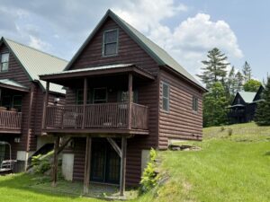 1-Bedroom, 1.5-Bath Log Cabin in Burke, VT