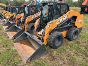LOT #296A - DEMO CASE SV280B SKID STEER