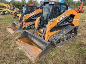 LOT #291 - DEMO CASE TV370B RUBBER TRACKED SKID STEER