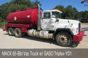 MACK 65-Bbl Vacuum Truck with GASO Triplex-YD1