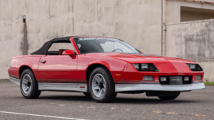 1987 CHEVROLET CAMARO Z28 CONVERTIBLE