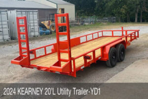 2024 KEARNEY 20ft Utility Trailer-YD1