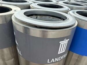 (20) Mistral, Inc Blast Resistant Trash Containment Receptacles