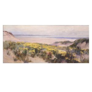 Gilbert (1855) Foster, 1855-1906, Flower Covered Dunes, Oil on Canvas