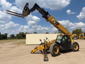 LOT #297 - 2020 CAT TL1255 TELESCOPIC FORKLIFT