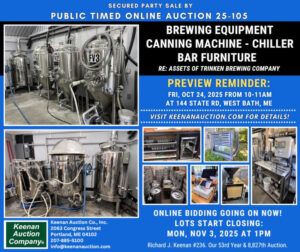 Keenan Auction Company Auction 25-105 Reminder