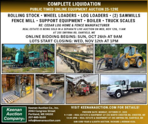 Keenan Auction Company Auction 25-129 Reminder