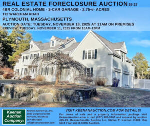 Keenan Auction Company Auction 25-23 Reminder 2