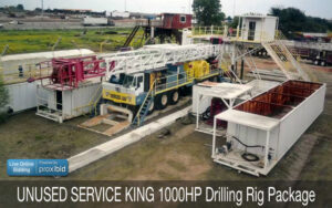 UNUSED SERVICE KING SK1000 1000HP Drilling Rig Package