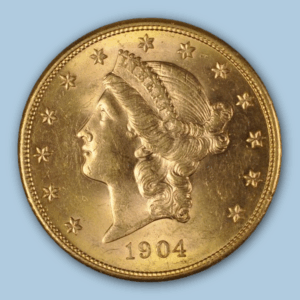 1904 S Liberty Double Eagle Gold MS