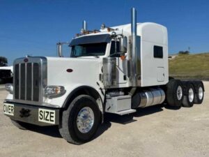 2021 Peterbilt 389 Tri-Axle Mid-Roof Sleeper