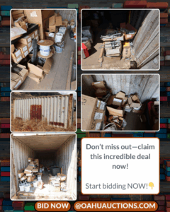 Shipping Container Auction Item