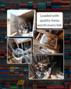 Shipping Container Auction Item