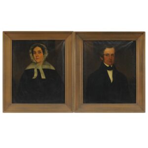 Portrait of Reverend John and Elizabeth Smock