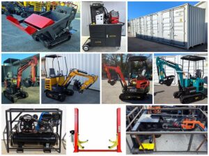 Mini Excavators and Equipment